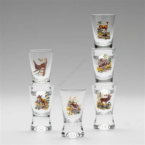 Pieskovaný pohár s motívom