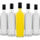 Štýlové fľaše na domáce likéry