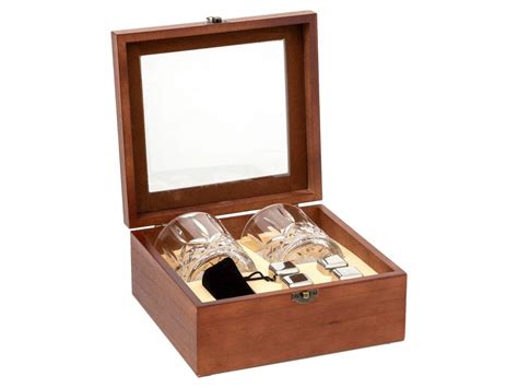 luxusná whisky súprava v darčekovej krabici