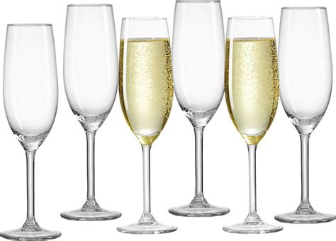 Klasický pohár na šampanské typu flauta