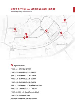 mapa modranských pivníc