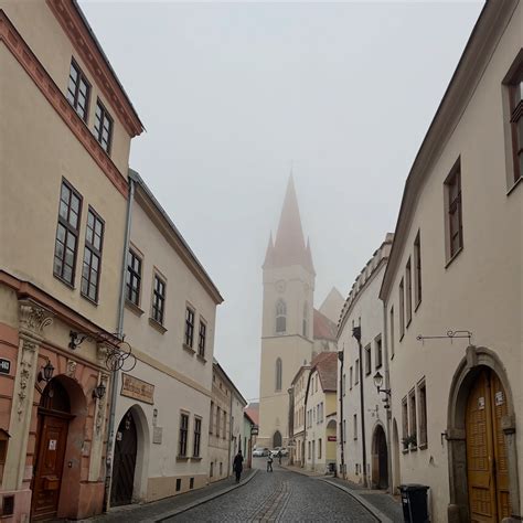 Historické centrum Znojma s riekou Dyjou
