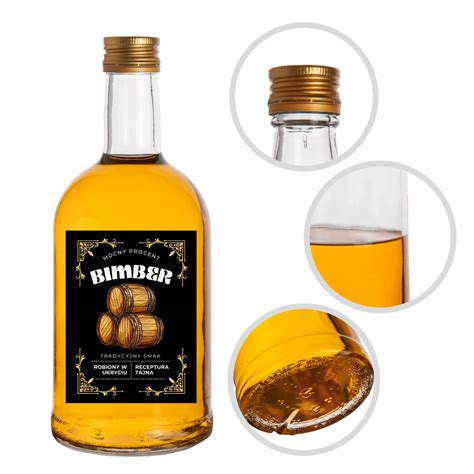 Detail limitovanej edície etikety Hanáckej vodky s farebnými prvkami a geometrickými tvarmi