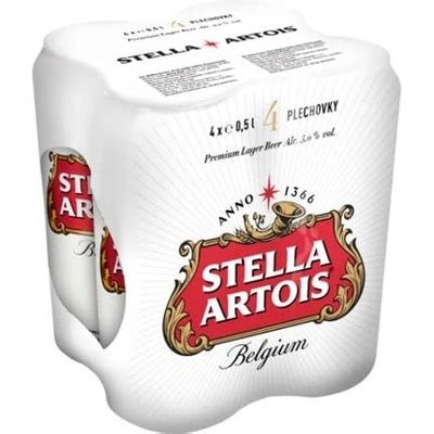 Vianočný multipack piva Stella Artois