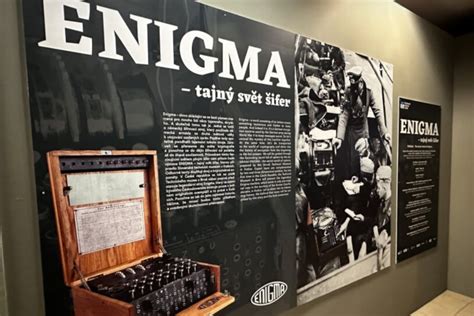 Ilustrácia šifrovacieho stroja Enigma