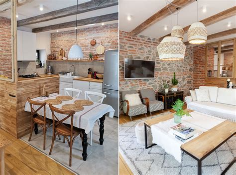 Interiér penziónu s dreveným nábytkom