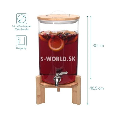 5 litrový pivný súdok s kohútikom