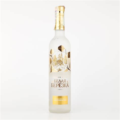 Fľaša Belaya Beriozka Gold