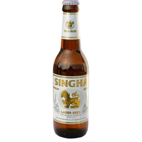 Thajské pivo Singha