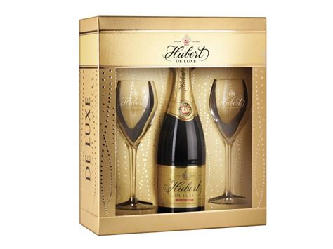 darčekové balenie Hubert De Luxe s pohármi