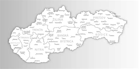 Mapa vinohradníckych oblastí Slovenska s dôrazom na Nitriansku oblasť
