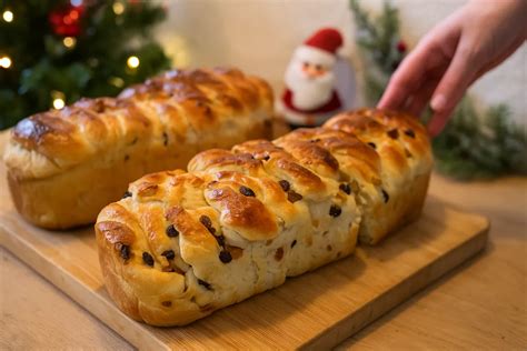 prepletený koláč s hrozienkami