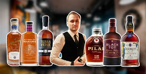 Fľaše prémiových rumov