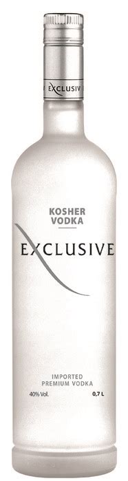 Vodka Kosher Exclusive v skle