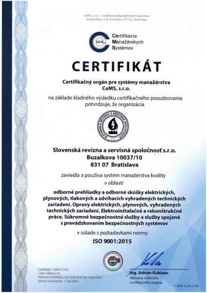 Certifikát kvality čapovania piva