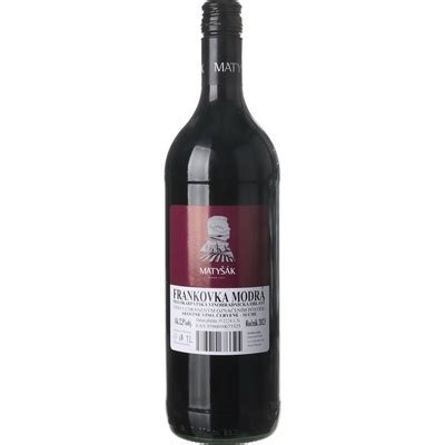 Fľaša vína Frankovka modrá