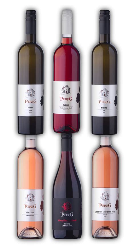 Kolekcia rôznych fliaš vína