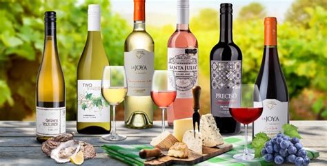 Rôzne druhy vína a liehovín