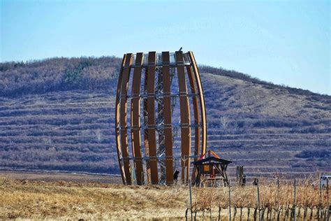 Rozhľadňa v tvare sudu v Tokaji