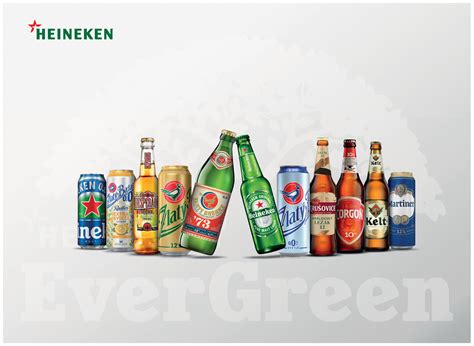 Mapka znázorňujúca globálne pôsobenie spoločnosti Heineken