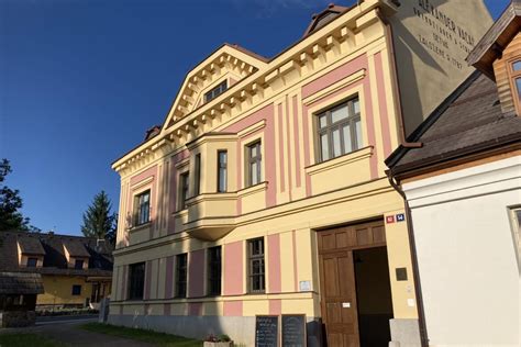 Rekonštruovaný Vagačov dom v Detve