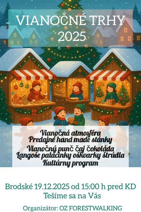 Ilustrácia vianočných trhov s ľuďmi popíjajúcimi punč