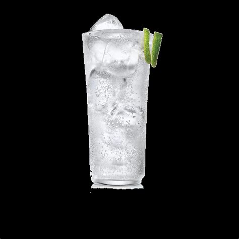 Ilustrácia koktailu vodka soda s limetkou