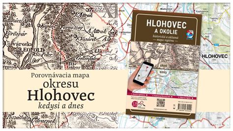 Mapa regiónu Hlohovec s vyznačenými historickými pivovarníckymi lokalitami