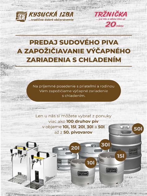 Ilustrácia sudového piva s kohútikom