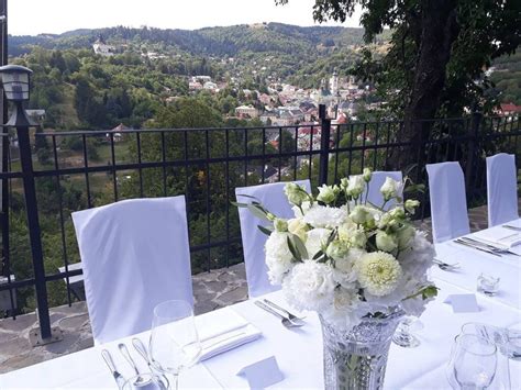 Výhľad z terasy Staničnej Pivárne