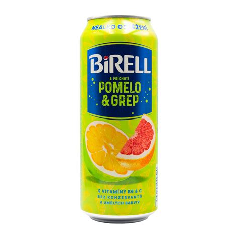 Grafické znázornenie rozloženia nutričných hodnôt v Birell Pomelo & Grapefruit