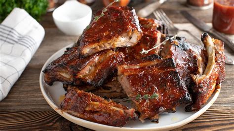 Bravčové rebrá na tanieri