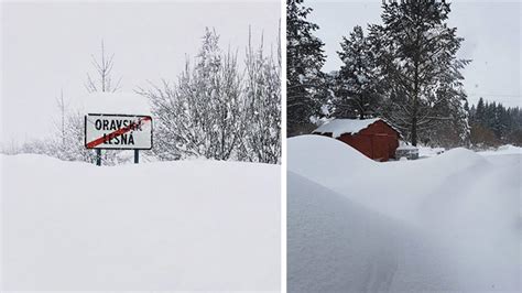 Snehová kalamita na Slovensku