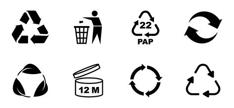 Ilustračný obrázok: Symbol recyklácie s textom 