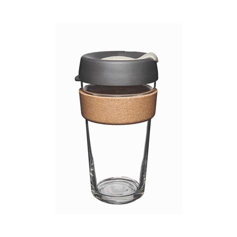 Štýlový cestovný hrnček KeepCup s korkovým úchopom