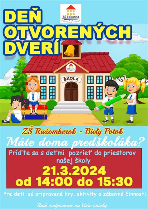 Ilustrácia rodiny na Dni otvorených dverí