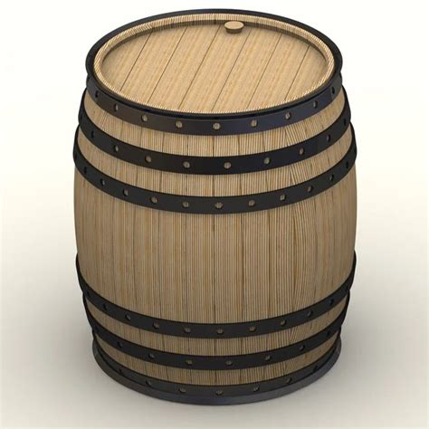 Staré drevené sudy na pivo