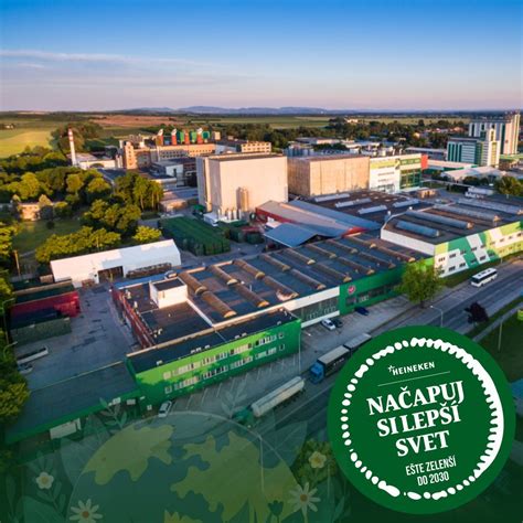 Ilustračná fotografia pivovaru Heineken s logom Načapuj si lepší svet