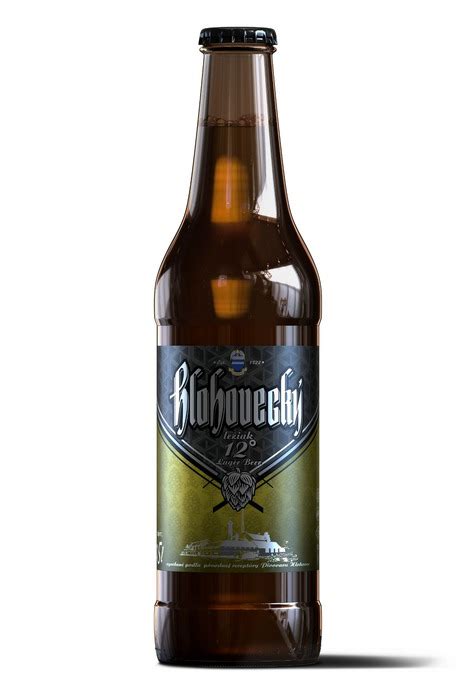 Fľaša piva Hlohovecký ležiak