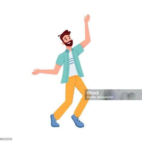 Ilustrácia šťastného človeka s veľkou výhrou v lotérii