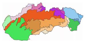 Mapa predajných miest spoločnosti TIPOS na Slovensku