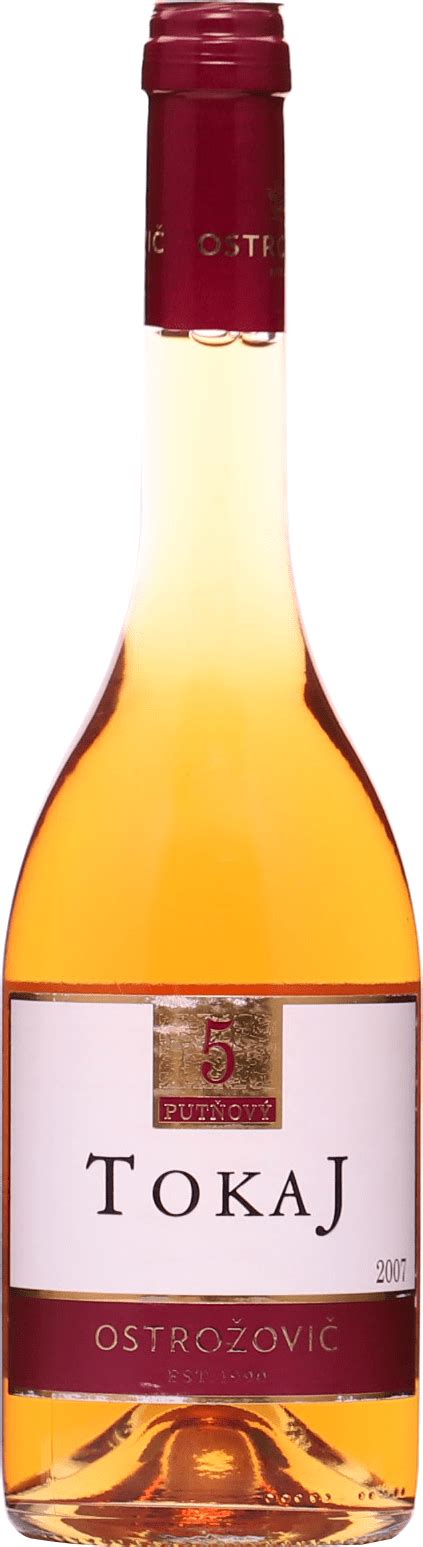 Fľaša vína J&J Ostrožovič Tokajský výber 5 putňový 2007