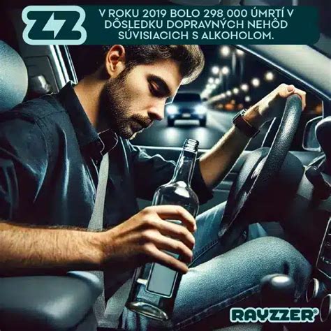 Infografika: Ako alkohol ovplyvňuje schopnosť viesť vozidlo