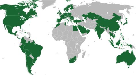 Mapa kľúčových trhov spoločnosti Heineken
