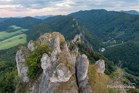 Skalné útvary v Súľovských skalách