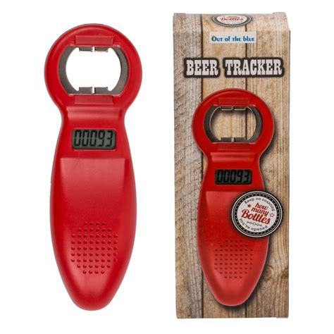 Drevený otvárač na pivo s digitálnym počítadlom