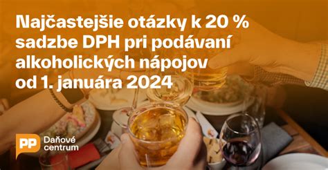 Diagram znázorňujúci rôzne typy alkoholických nápojov a ich daňové sadzby