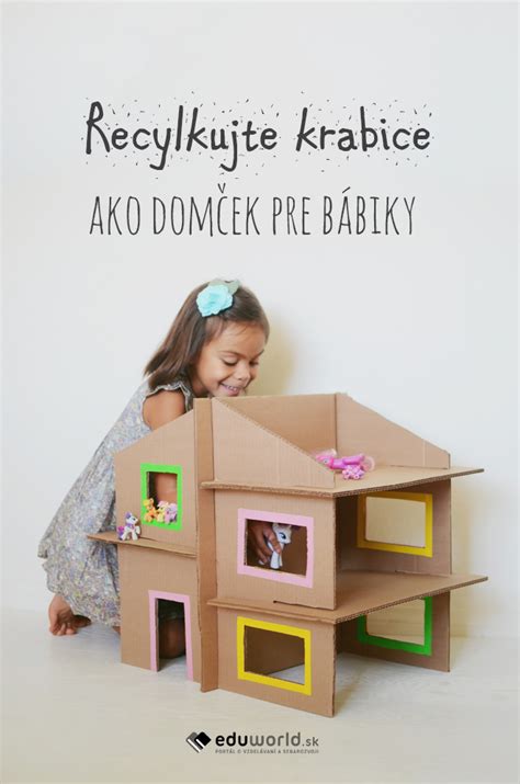 Ilustrácia recyklácie kartónových krabíc