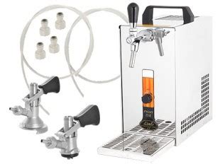 Ilustrácia rôznych typov výčapných zariadení na pivo