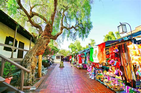 Ulica Olvera Street v Los Angeles